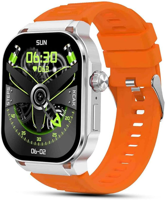 2.06" AMOLED Touch Screen Smart Watch for Man/Women Activity Fitness Tracker with Heart Rate/Blood Pressure/Sleep Monitor Bluetooth IP67 Waterproof for Android & iOS