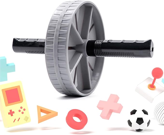 Abdominal Core Workout Roller Abdominal Muscle Trainer Ab Roller Wheel Homes Gym Fitness Equipment Workout Wheel Abdominal Muscle Trainer