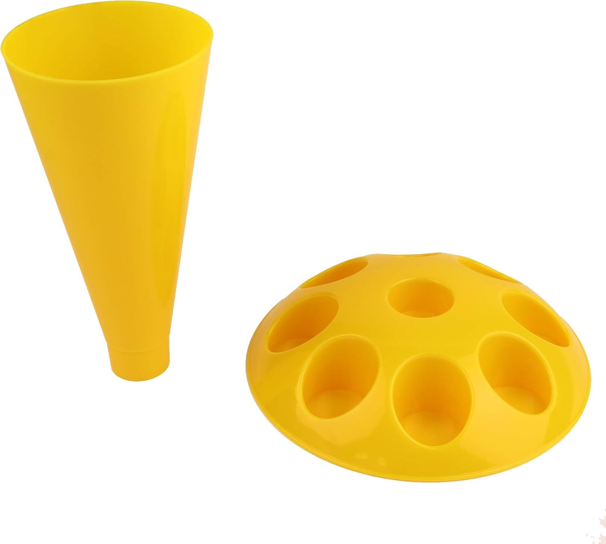 O'Creme Pastry-Bag-Holding Stand with Pastry-Tip Cavities