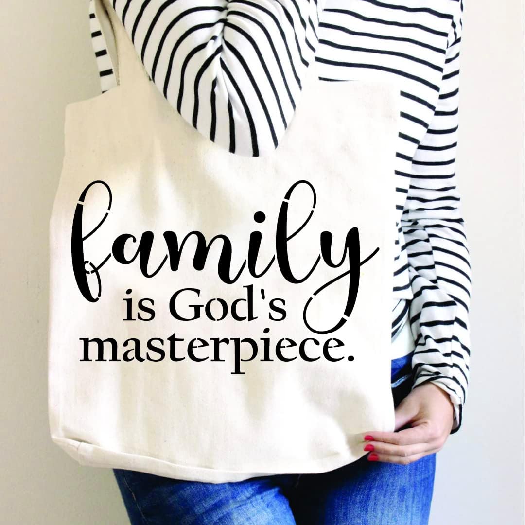 Round Christian Stencils 12” Religious Faith Stencil Jesus Plastic Stencils for Painting on Wood Canvas Mat Door Hanger