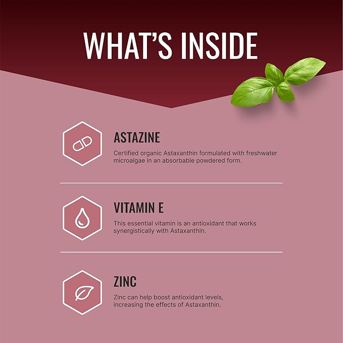 Approved Science® Astaxanthin 12 mg - Extra Strength Antioxidant - Supports Heart, Eyes, Skin - 180 Vegan Capsules - 6 Month Supply