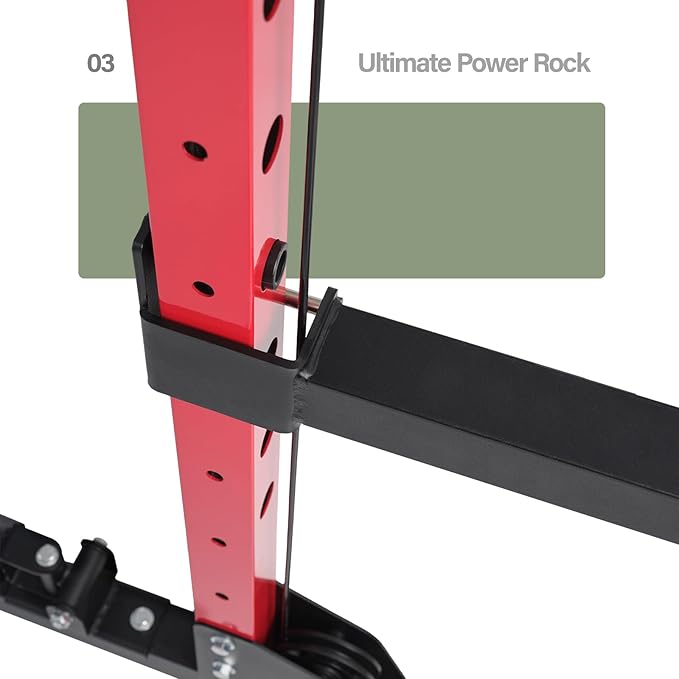 MAJOR FITNESS Drone1 Power Cage - Multi-Function Power Rack for Home Gym, Squat Rack, Cable Crossover System, for Strength Training, Heavy-Duty Steel Construction