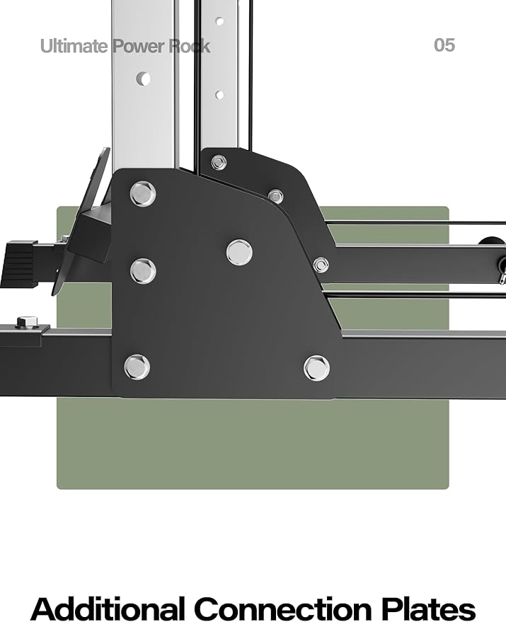 MAJOR FITNESS Drone1 Power Cage - Multi-Function Power Rack for Home Gym, Squat Rack, Cable Crossover System, for Strength Training, Heavy-Duty Steel Construction