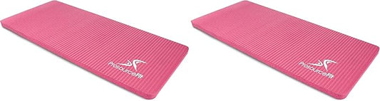 ProsourceFit Extra Thick Yoga Knee Pad and Elbow Cushion 15mm (5/8”) Fits Standard Mats for Pain Free Joints in Yoga, Pilates, Floor Workouts