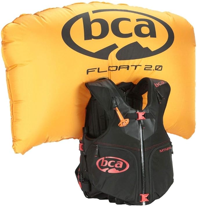 BCA Avalanche Airbag Float MtnPro Vest 2.0 (Black/Red, Small)