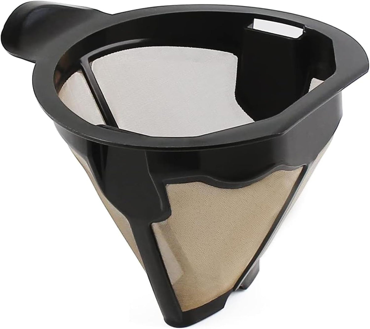 1 Pack Reusable Coffee Permanent Filters for Ninja Bar Brewer, Replacement Basket Filter Compatible with CM305, CP301, CP307C,CM401 Coffee Makers
