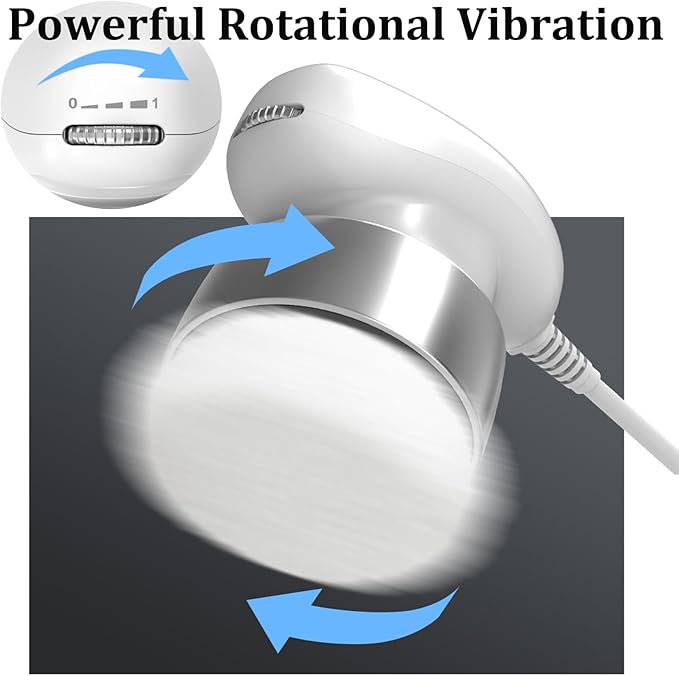 Body Sculpting Machine, Corded Anti Cellulite Massage Tool, Deep Tissue Lymphatic Drainage Handheld Full Body Massage Relaxing SPA Cellulite Fat Remover Oil Apply Belly Butt Limbs Tightening Shaping