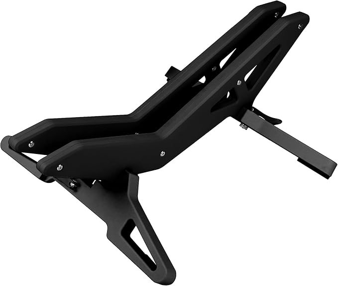 Adjustable Bike Parking Stand Fits 16-29 Inch Bicycles, Compatible with 23c-3.0 Tire Width – Heavy-Duty Plastic, Easy Installation, Stylish Two-Tone Design (Black)