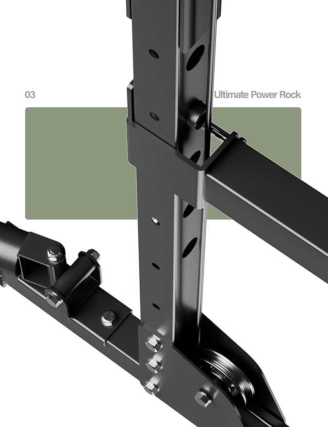 MAJOR FITNESS Drone1 Power Cage - Multi-Function Power Rack for Home Gym, Squat Rack, Cable Crossover System, for Strength Training, Heavy-Duty Steel Construction