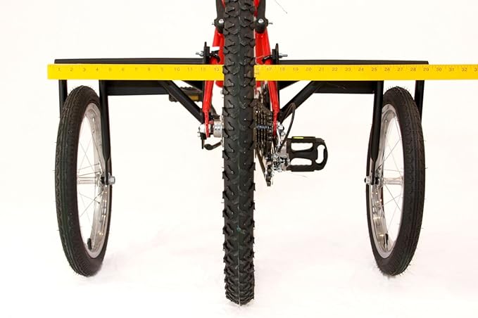 Bike USA Heavy-Duty Adult Training Wheels – Patented Stabilizer Kit for 24"–27" Bicycles, Supports 250+ lbs, Original Full-Size Bike Training Aid, Not for Electric or E-Bikes