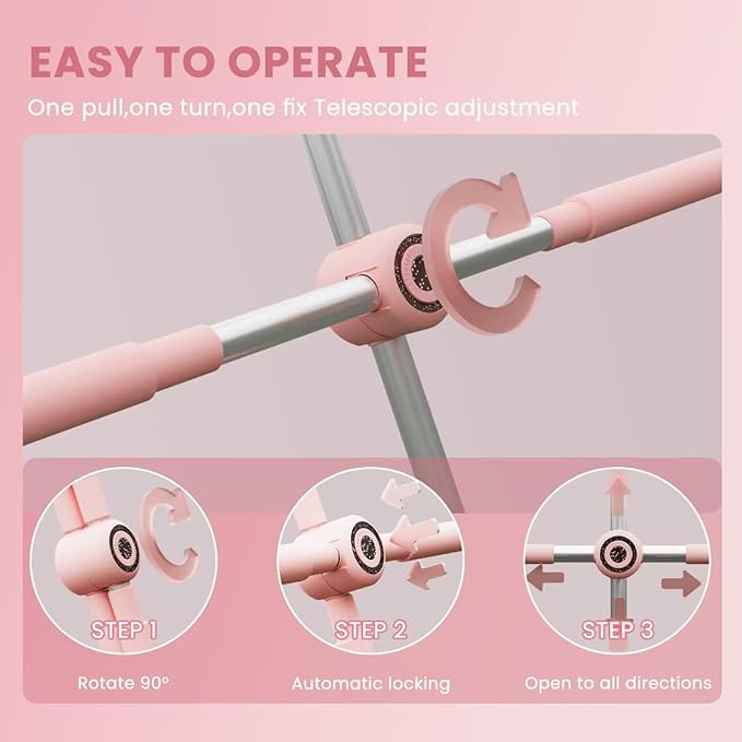 Yoga Stick, Posture Correction Stick for Women and Men, Relieve Back Pain, Upper and Lower Back Stretchers and Straighteners, 24.4-36.2 Inch Stretching Stick Neck Hump Corrector