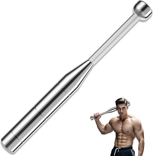 Adjustable Macebell Clubbell,6-in-1 Premium Steel Indian Club,Training for Full Body, Muscles, Shoulder, Grips & Forearms Workouts to Stretching