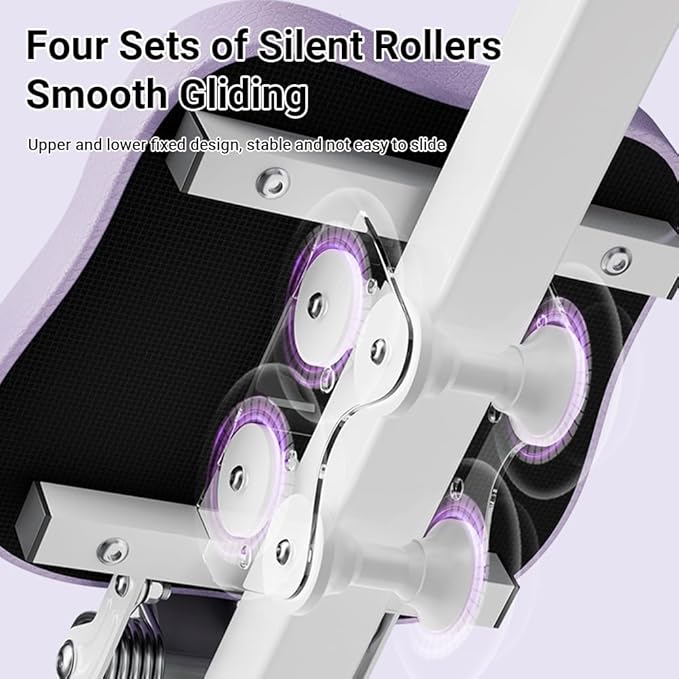 Ab Workout Equipment,Workout Equipment,Home Gym Equipment,Fitness equipment, Foldable, Knee Protection, Pulling the rope,WorkoutFor Stomach Workout,For Women/Men(350LB)