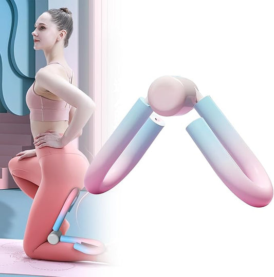Thigh Trainer, 2025 New Pelvic Floor Muscle Trainer, Inner Thigh Toner Thigh, Arm Leg Exerciser, Weight Loss Pelvic Floor Muscle Fitness Equipment for Home/Office