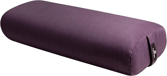 Hugger Mugger Standard Yoga Bolster - Firm, Supportive, Handmade, Durable