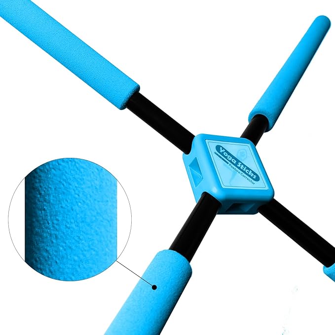 Back Straightener Posture Corrector|Yoga Stick Stretching Tool for Women and Men|Portable Posture Corrector Pole,Stretch Mobility Stick, Physical Workout Exercise Dowel