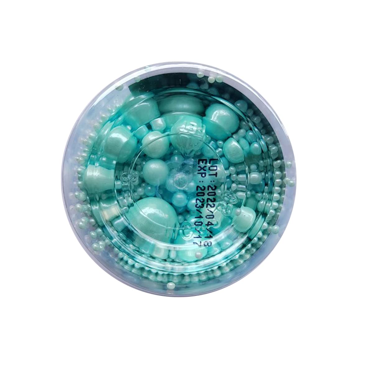 Edible Blue Sugar Pearls Candy Sprinkles 120G/ 4.23Ounce Baking Cake Sprinkles Cupcake and Cake Topper Cookie Decorations Wedding Party Valentines Halloween Christmas Supplies
