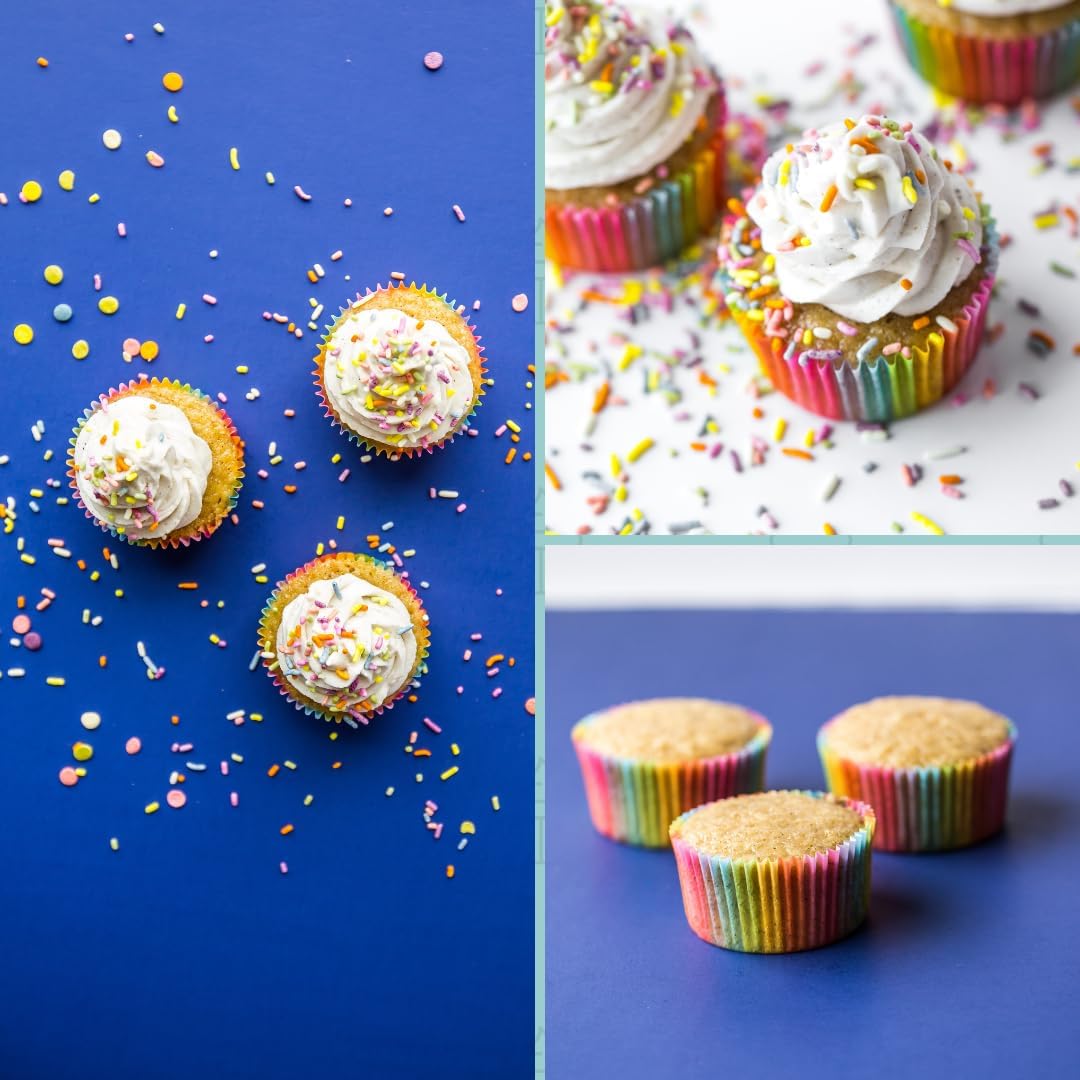 LillyBean Gluten Free Vanilla Bean Cake and Cupcake Mix with No Artificial Colors - Dairy and Soy Free, Vegan - Makes Delicious Desserts - Cakes, Donuts, Cake Pops - 12 oz