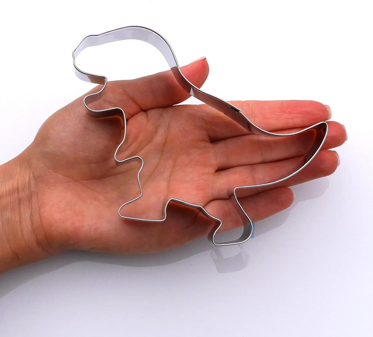 T-Rex Dinosaur, Sweet Cookie Crumbs Cookie Cutter, Stainless Steel, Dishwasher Safe