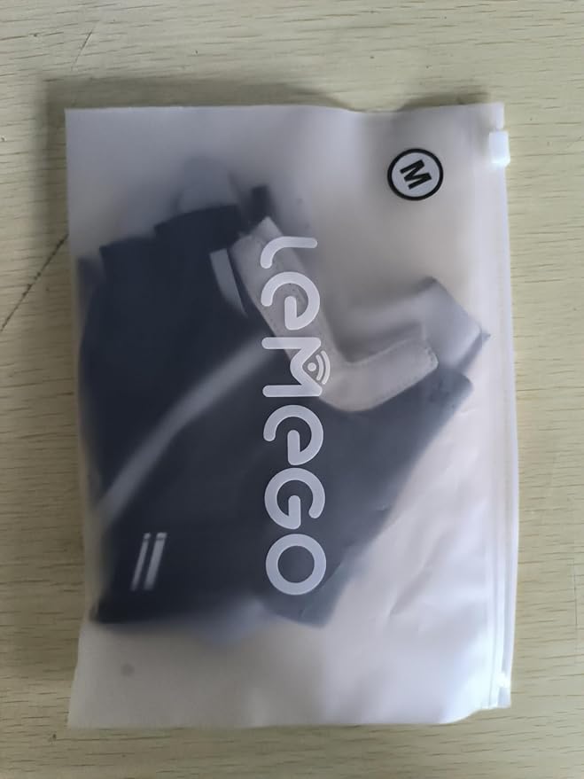 Bike Cycling Gloves - Men & Women, Anti-Slip, Shock-Absorbing Mountain Bike Gloves with Breathable Fabric & Reflective Strips