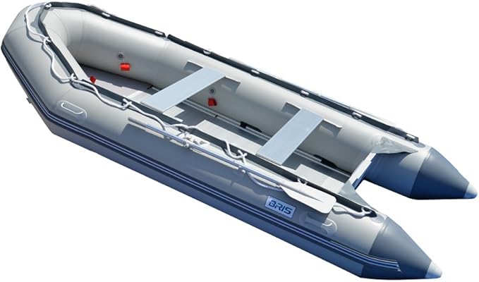 BRIS 14.1 ft Inflatable Boat Inflatable Rescue & Dive Inflatable Raft Power Boat