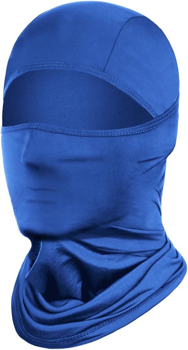 Achiou Balaclava Face Mask, Ski Mask for Men Women Football, Lightweight Sheisty, Ninja Shiesty Sun Hood UV Protector Cycling