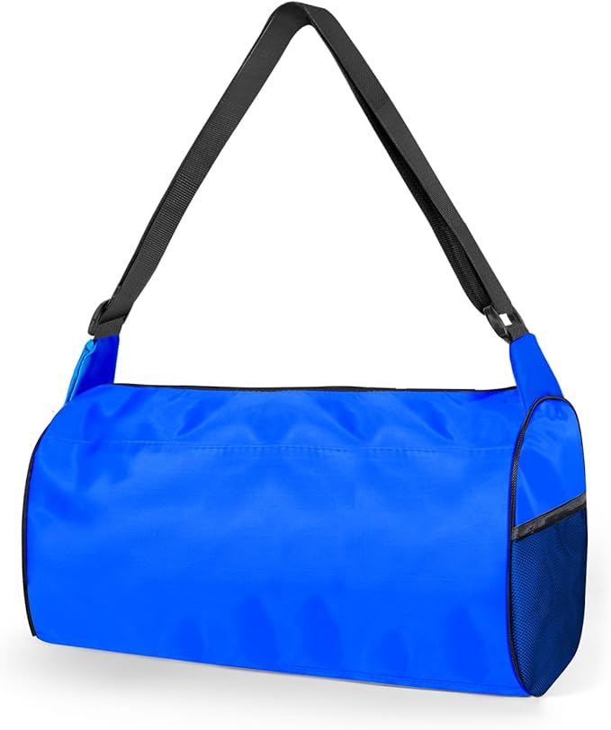 C&F BOGMOST Small Gym Bag for Women & Men,Small Lightweight Duffel Bag Carry On Bags Mini Duffel Travel Bag Waterproof Sports Bags for Workout/Sport/Travel, Blue