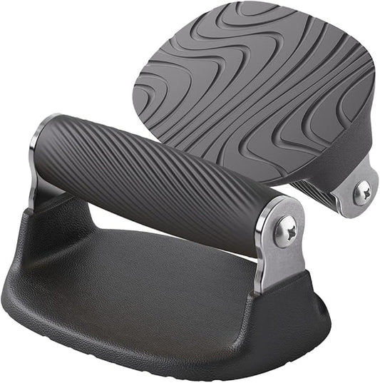 BeneLabel Push Up Bars, Pushup Stands, Anti-Slip Soft Plastic Push Up Handles, Bottom Anti-Slip Pad, Stainless Steel Support Frame, Strength Training Equipment, Perfect for Floor Workout Exercise