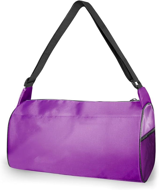 C&F BOGMOST Small Gym Bag for Women & Men,Small Lightweight Duffel Bag Carry On Bags Mini Duffel Travel Bag Waterproof Sports Bags for Workout/Sport/Travel, Purple