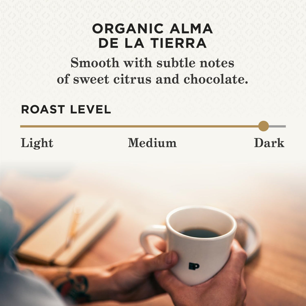 Peet's Coffee, USDA Organic Dark Roast Keurig K-Cup Pods - Alma de la Tierra 60 Count (6 Boxes of 10 K-Cup Pods)