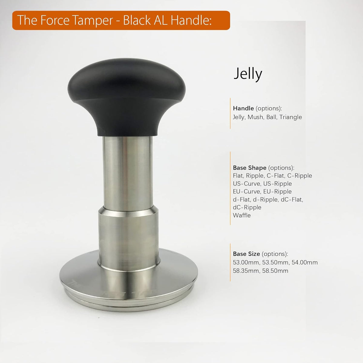 The Force Tamper Automatic Impact Coffee Tamper Adjustable Const Pressure and Autoleveling Duo-Distribute Set New