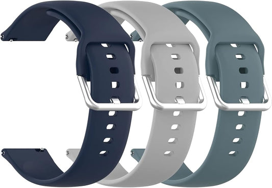 20mm Bands Compatible with iTouch Air 3, 40mm/iTouch Sport 4 Smart Watch Silicone Wristband Replacement Bracelet Sport Strap