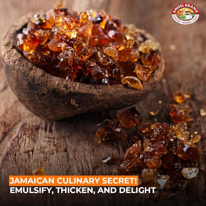 Angel Brand Gum Arabic 1.25lbs – Premium Food-Grade Acacia Gum for Baking, Arts, Crafts, and More – Versatile, Edible, and Water-Soluble Powder