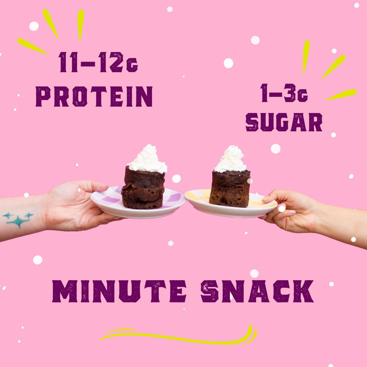 Sweet Logic Keto Dessert Mug Cake Mixes - Apple Cinnamon Muffin - Low Sugar Gluten-Free - Low Carb - Diabetic-Friendly Sweets - Natural Ingredients - High Protein - Delicious Keto Treats (4 Pack)