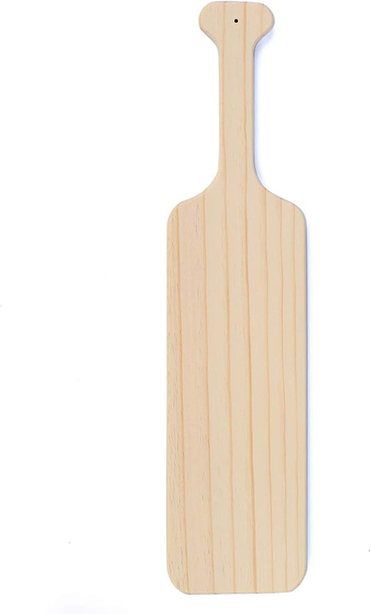 BATTIFE 22inch Greek Sorority Paddle - Unfinished Pine Wooden Frat Paddle, Fraternity Wood Paddles for Arts Crafts