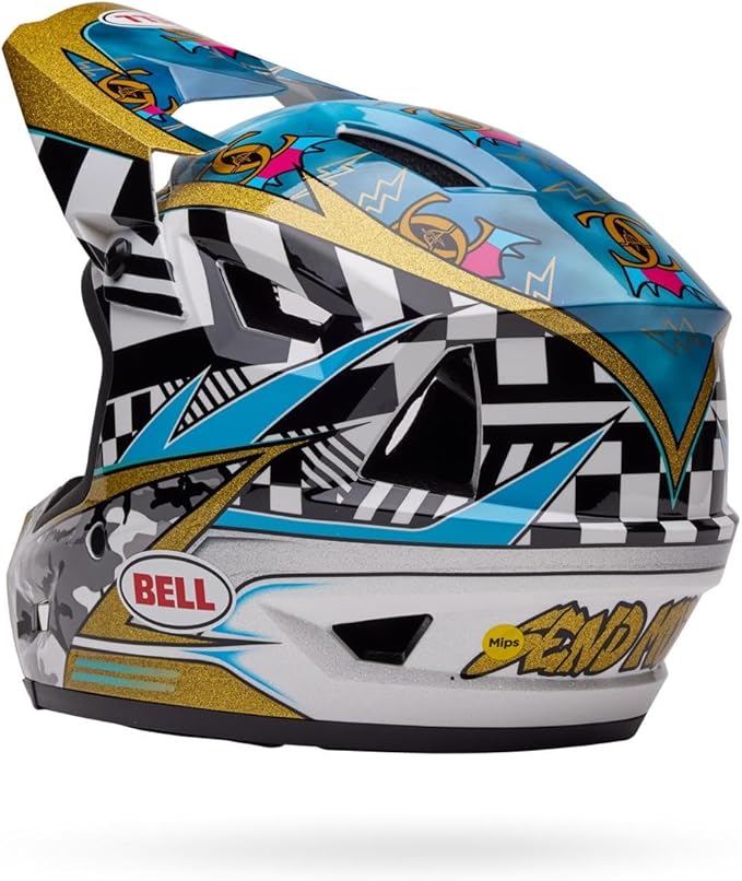 BELL Sanction 2 DLX MIPS Adult Full Face Mountain BMX Downhill Bike Helmet