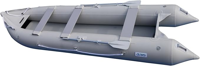 BRIS 15.4ft Inflatable Kayak 4 Person Canoe Boat