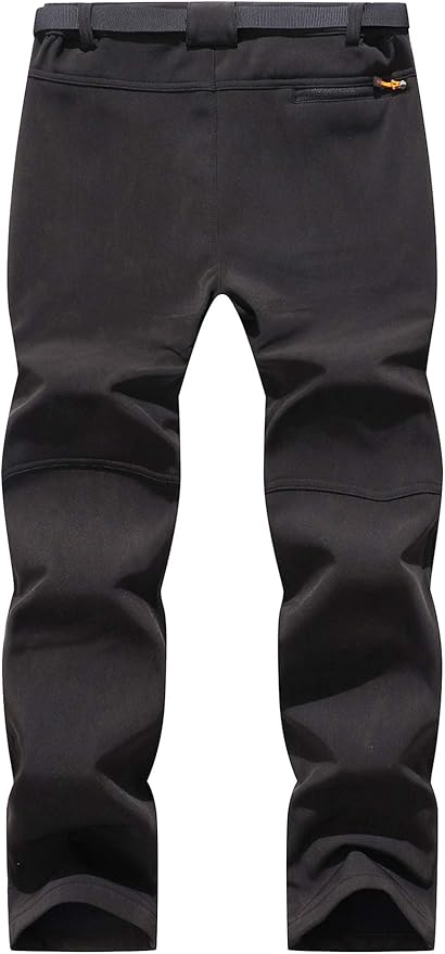 BenBoy Men's Snow Ski Outdoor Waterproof Windproof Fleece Cargo Hiking Pants