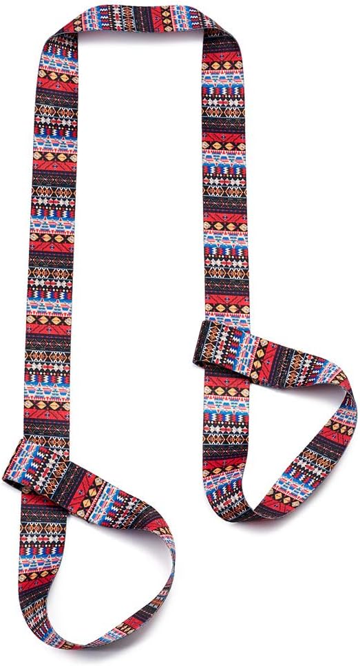 ZOOEASS Yoga Mat Strap, Adjustable Durable Yoga Mat Carrier & Stretching Strap, Multiple Color Choices