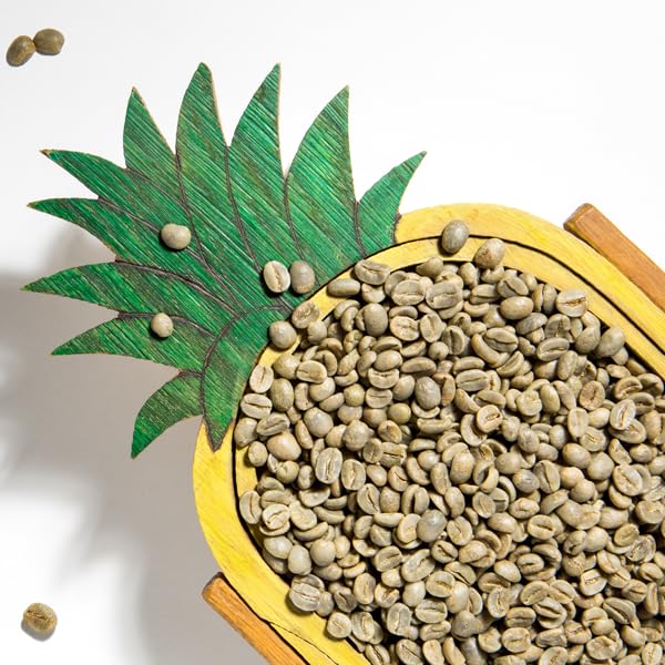 Coffee Bean Direct Unroasted Kona Blend, 5 Pound (Pack of 1)