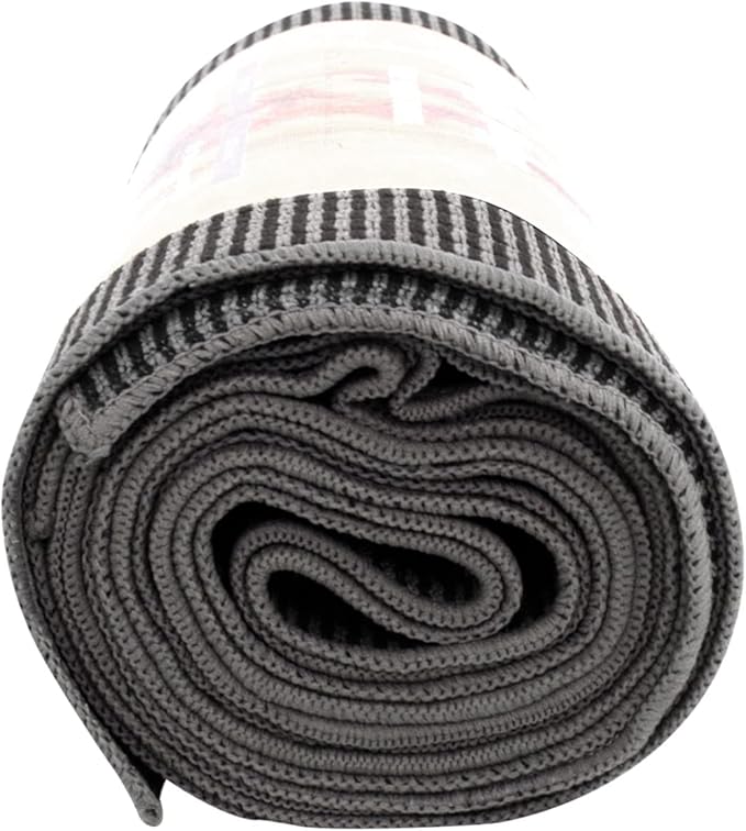 Hugger Mugger Yoga Towel - Graphite - Soft, Absorbent, Fast Drying, Non-Slip Backing, use by iteself or Over a Yoga mat, hot Yoga, Helps with Slippery Hands and feet