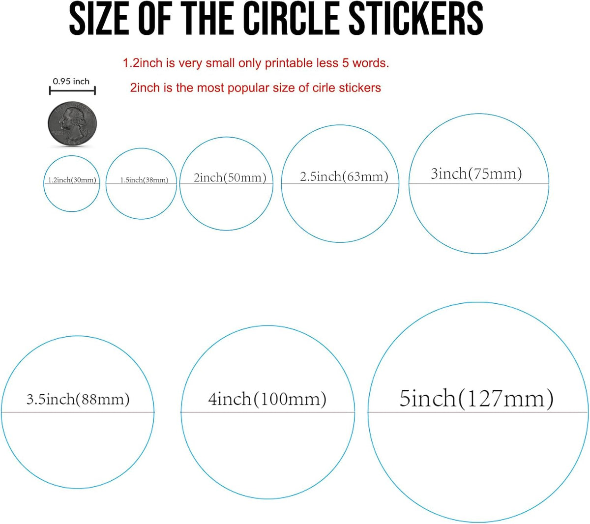 Custom Stickers Kraft Paper Labels Personalized Withe Text, Business Logo Customized Food Jars Labels Bakery Label Sticker Package Favor Canning Circle 100pcs (Style 12)
