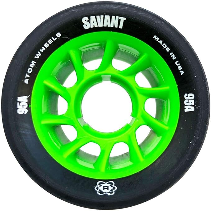 Atom Quad Wheels - Savant (62mmx40mm, Purple (93A), 8pk)