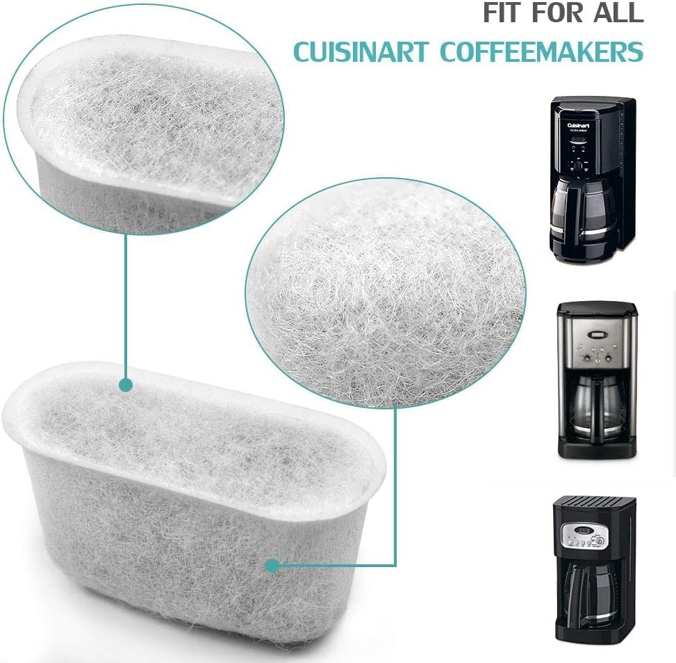 KEEPOW Reusable Coffee Filter Replacement 14 cup Compatible with Cuisinart DCC-3200 DCC-1200 Coffee Maker, Gold Tone Coffee Filter Basket 10 12 14 Cup, 1+12