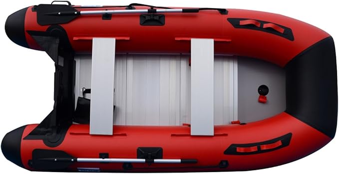 BRIS 10ft Inflatable Boat Inflatable Rafting Fishing Dinghy Tender Pontoon Boat