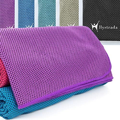 4 Pack Cooling Towels 40" x 12" - Instant Cooling Relief for Golf, Fitness, Camping, Hiking, Yoga, Pilates - Premium Quality, Portable Design