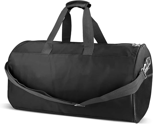 C&F BOGMOST Small Gym Bag for Travel & Duffel - 20 Inch Lightweight Carry On Bag for Men & Women, Mini Duffel Bag,Perfect for Sports, Weekend Trips, and Overnight Stays, Black
