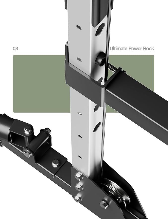 MAJOR FITNESS Drone1 Power Cage - Multi-Function Power Rack for Home Gym, Squat Rack, Cable Crossover System, for Strength Training, Heavy-Duty Steel Construction