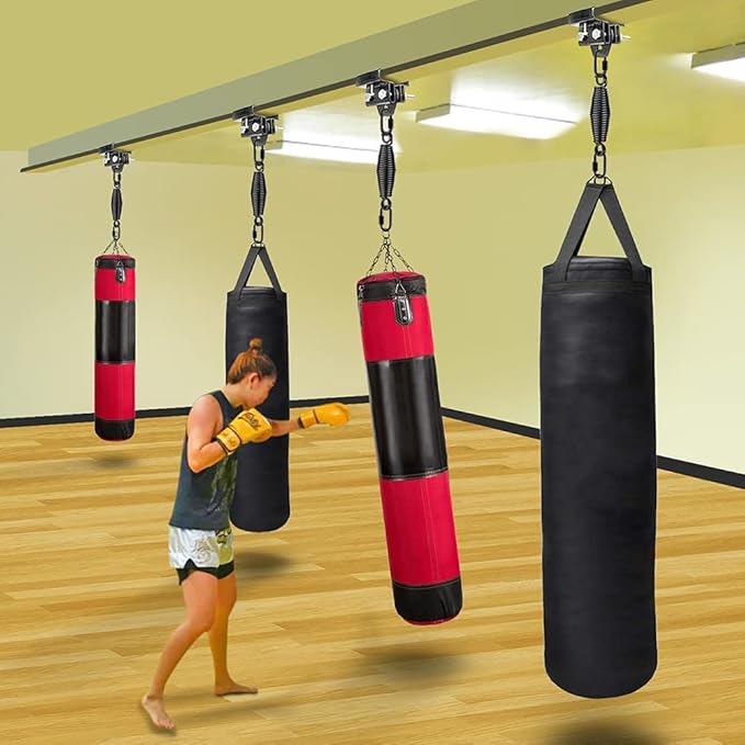 BeneLabel Punching Bag Hanger, Heavy Bag Mount, Boxing Bag Kit, Holder, Wall Mount, Accessories for Beam, 400KG Capacity
