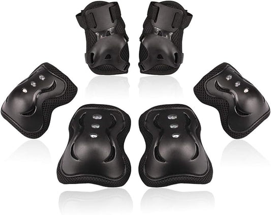 BOSONER Kids/Youth Knee Pad Elbow Pads Guards Protective Gear Set for Roller Skates Cycling BMX Bike Skateboard Inline Skatings Scooter Riding Sports